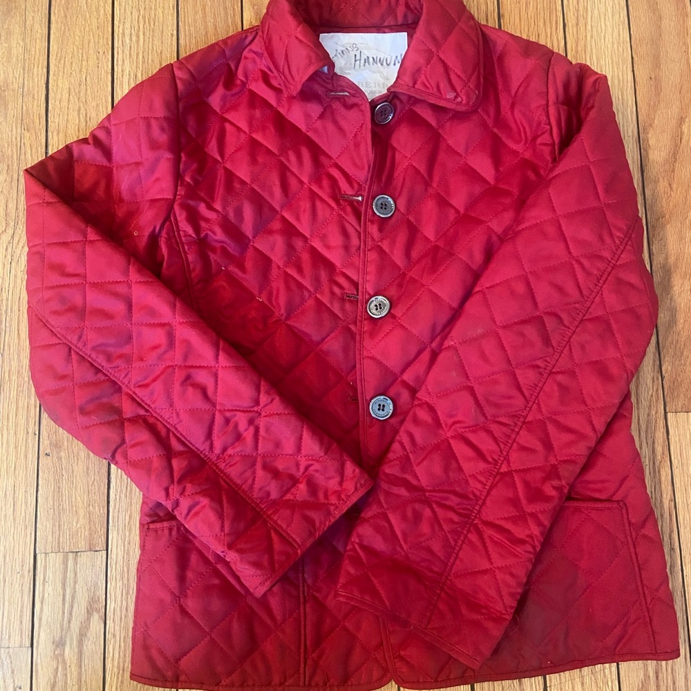 Kids Burberry Plaid Quilted Jacket